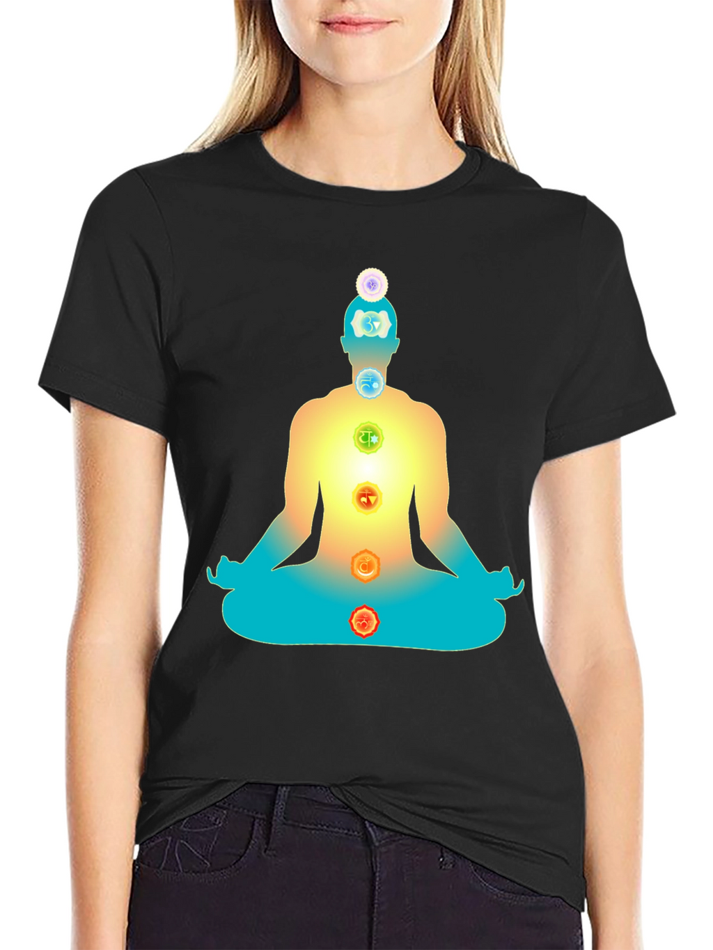 Chakra Meditation T-Shirt - Balance & Harmony
