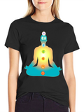 Chakra Meditation T-Shirt - Balance & Harmony