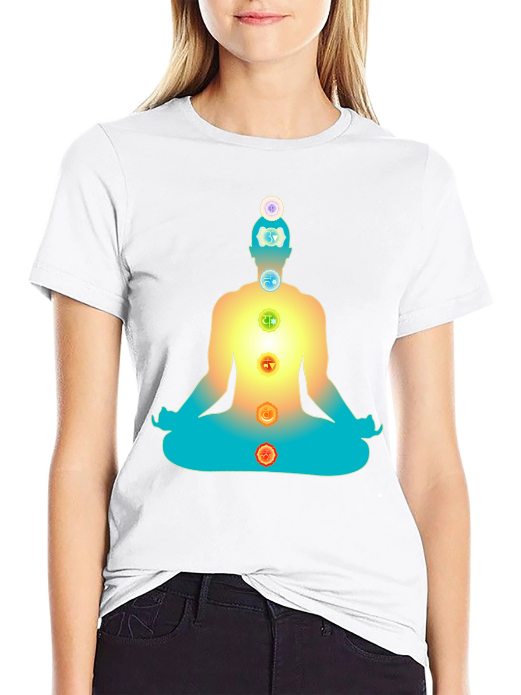 Chakra Meditation T-Shirt - Balance & Harmony