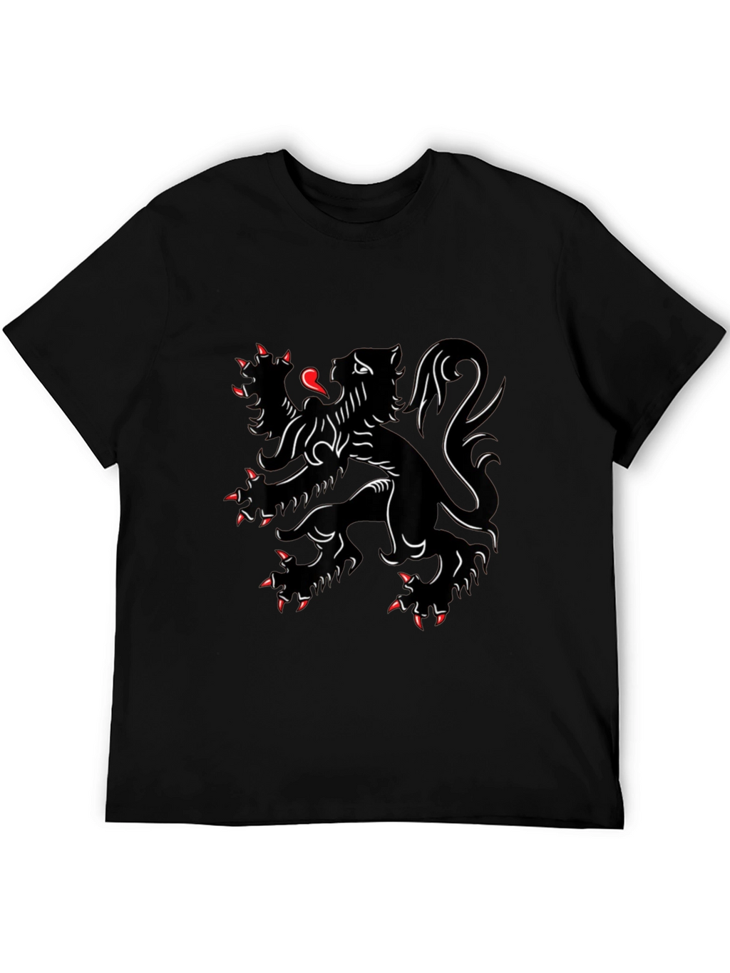 Black Lion Crest T-Shirt