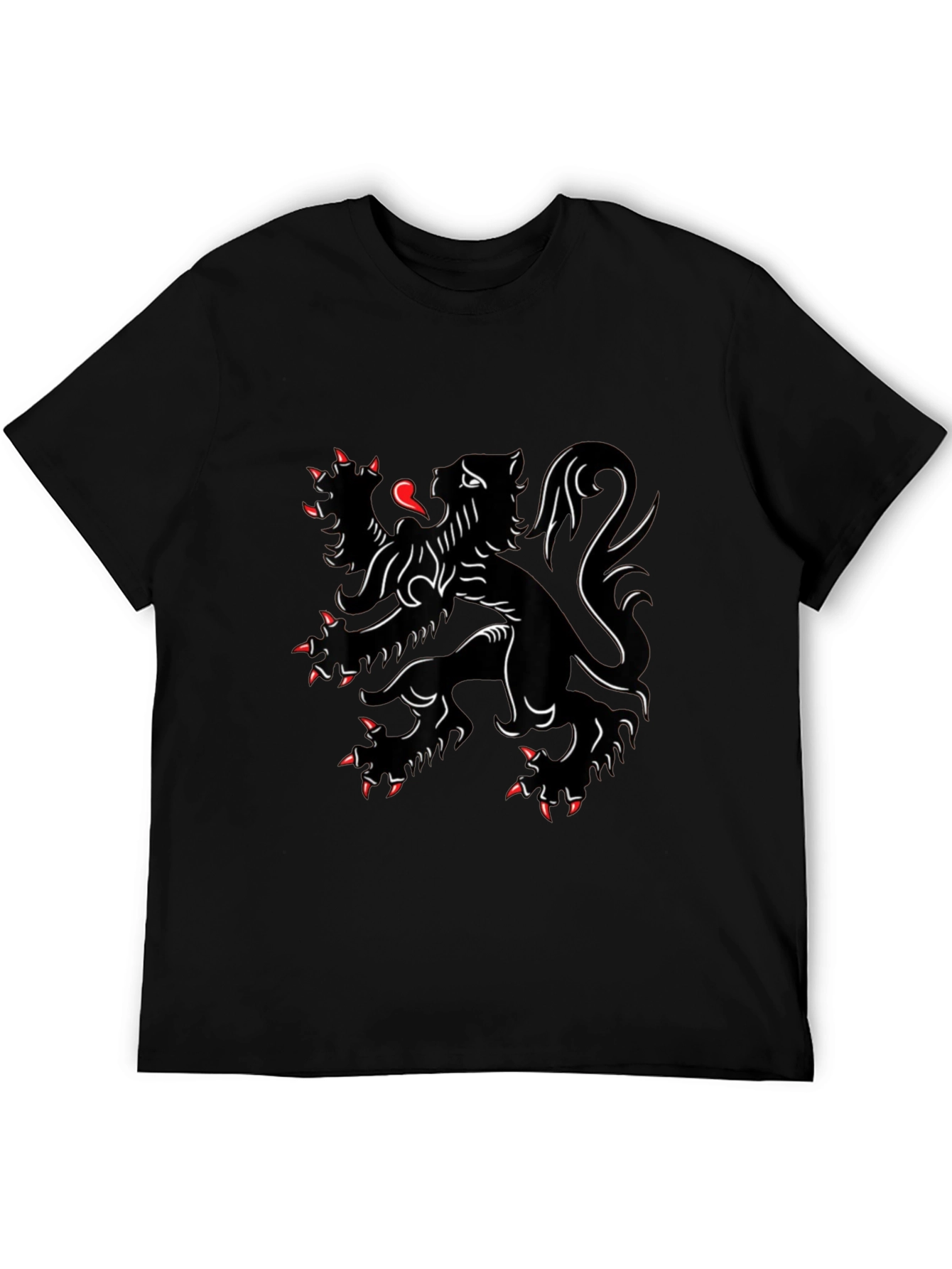 Black Lion Crest T-Shirt