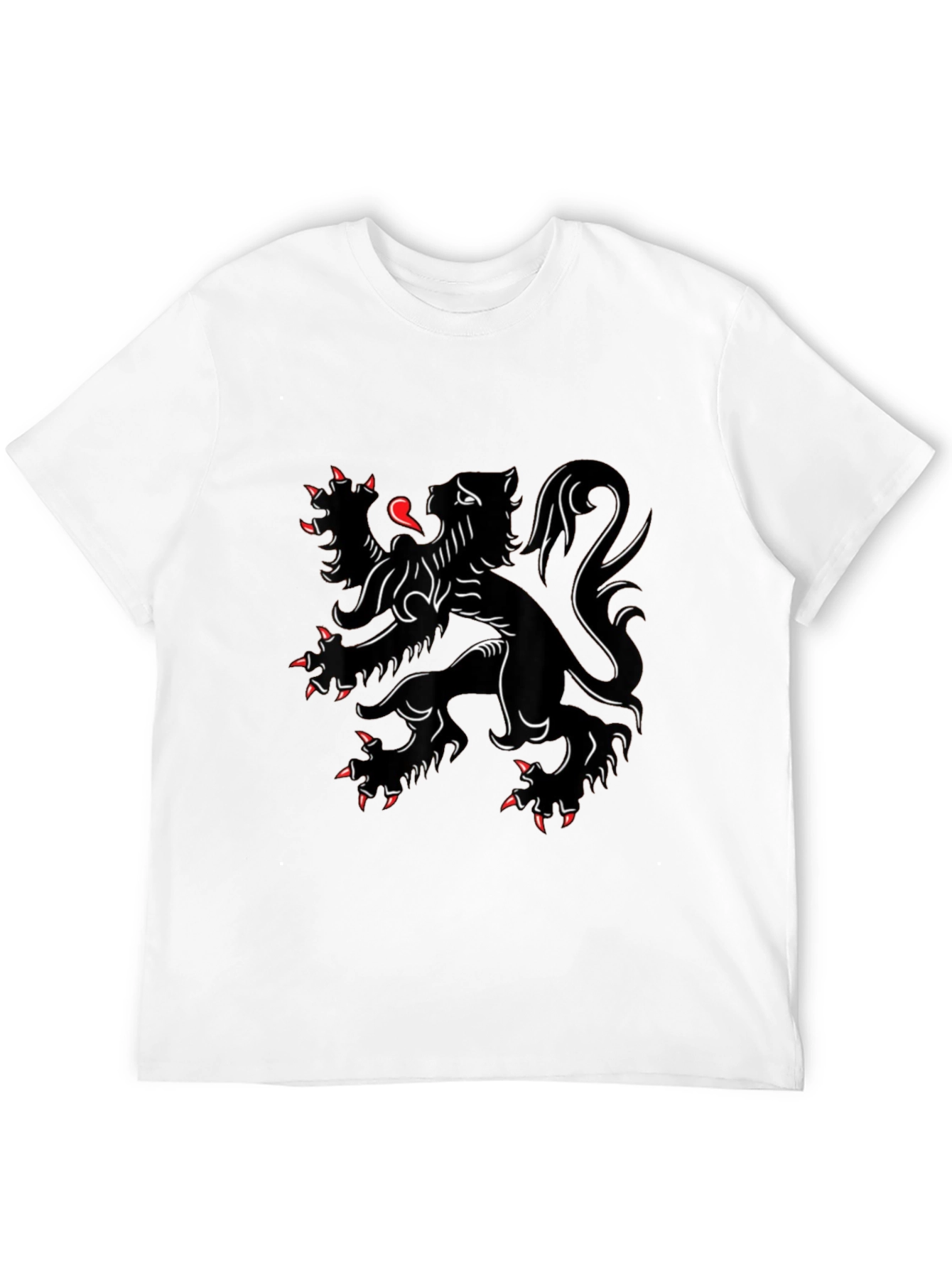 Black Lion Crest T-Shirt