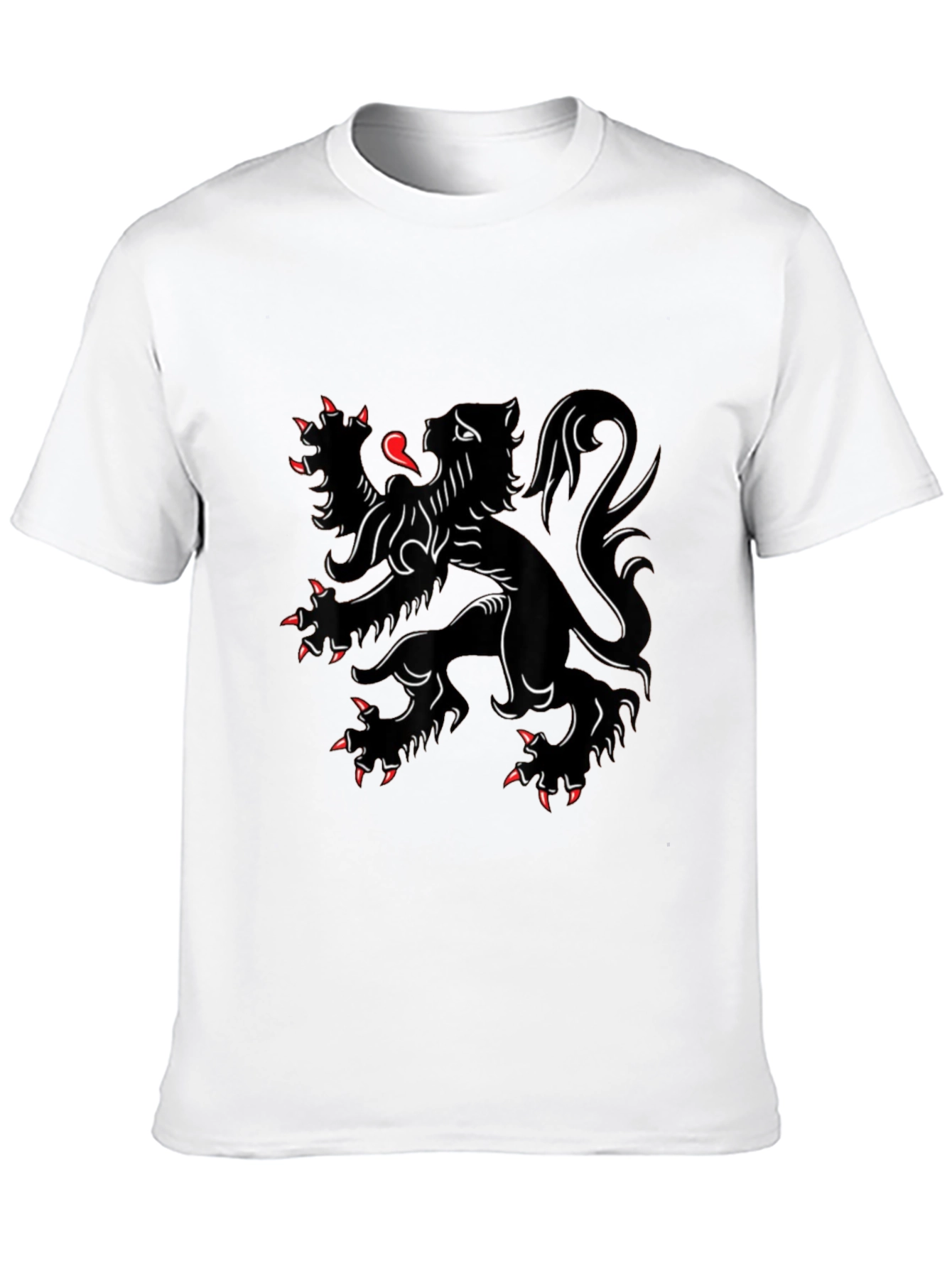 Black Lion Crest T-Shirt