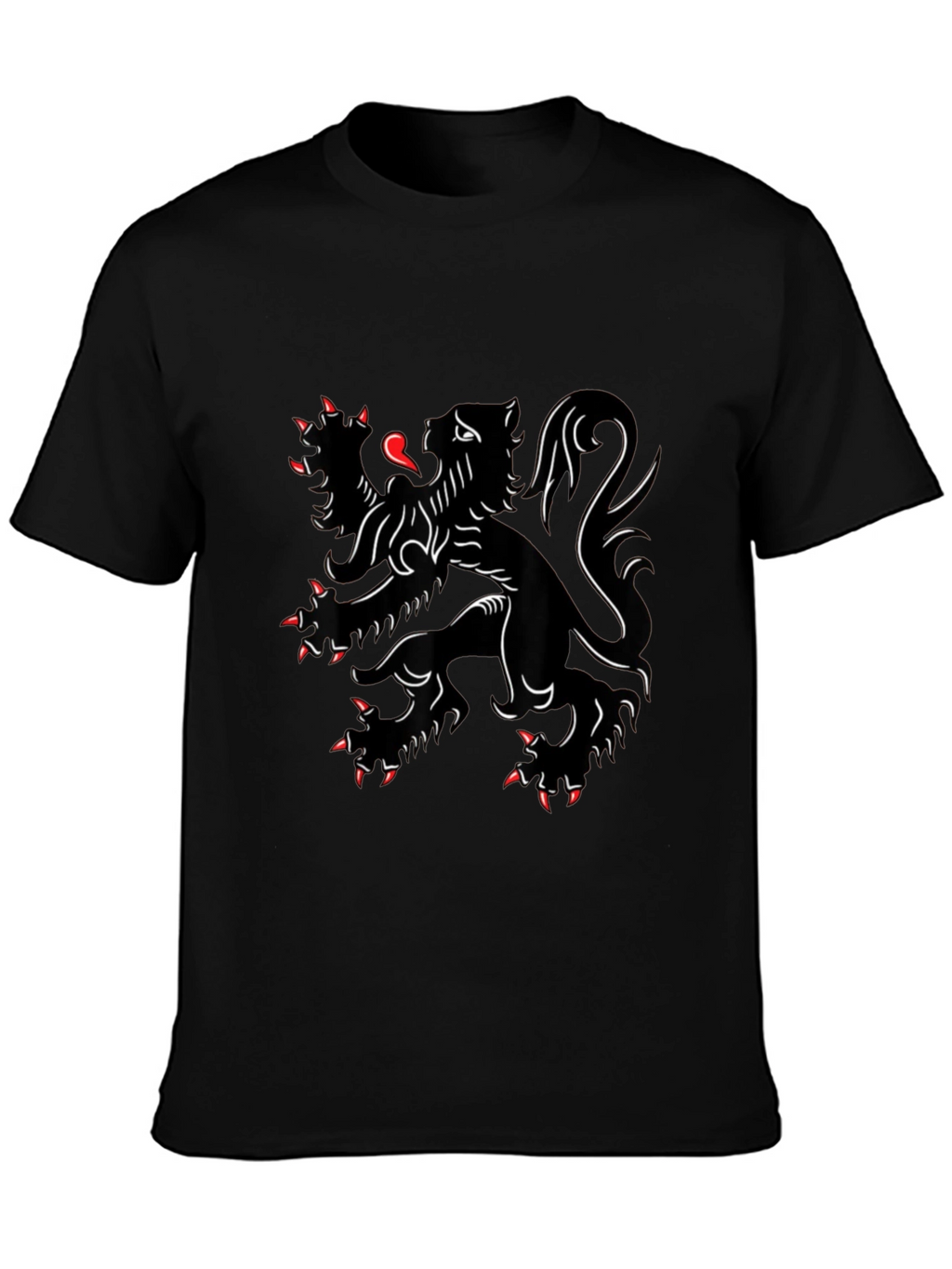 Black Lion Crest T-Shirt