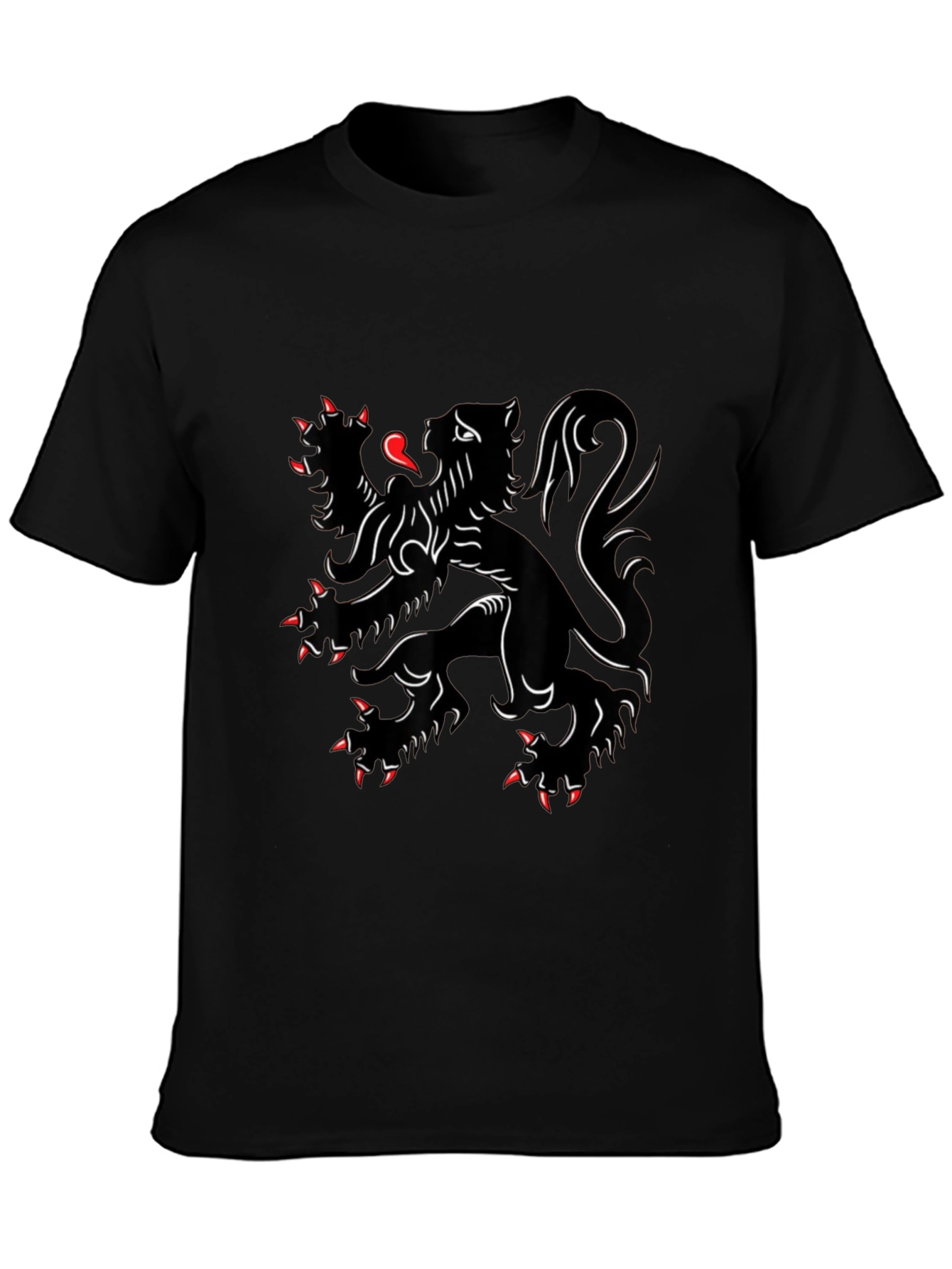 Black Lion Crest T-Shirt