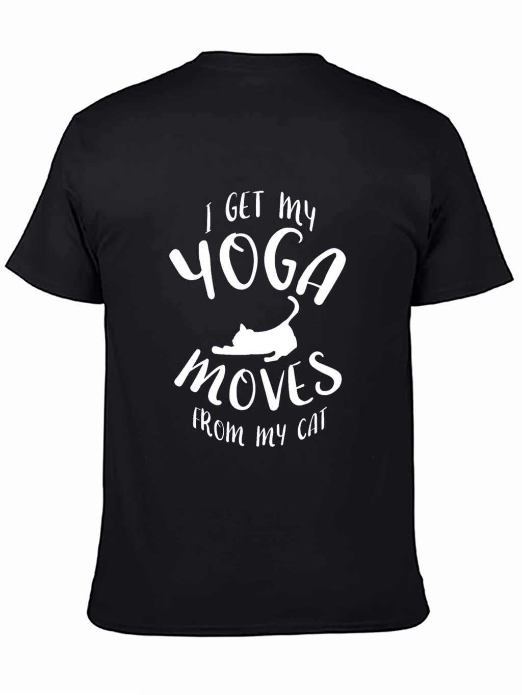 Yoga Cat T-Shirt - Funny Yoga Moves Tee