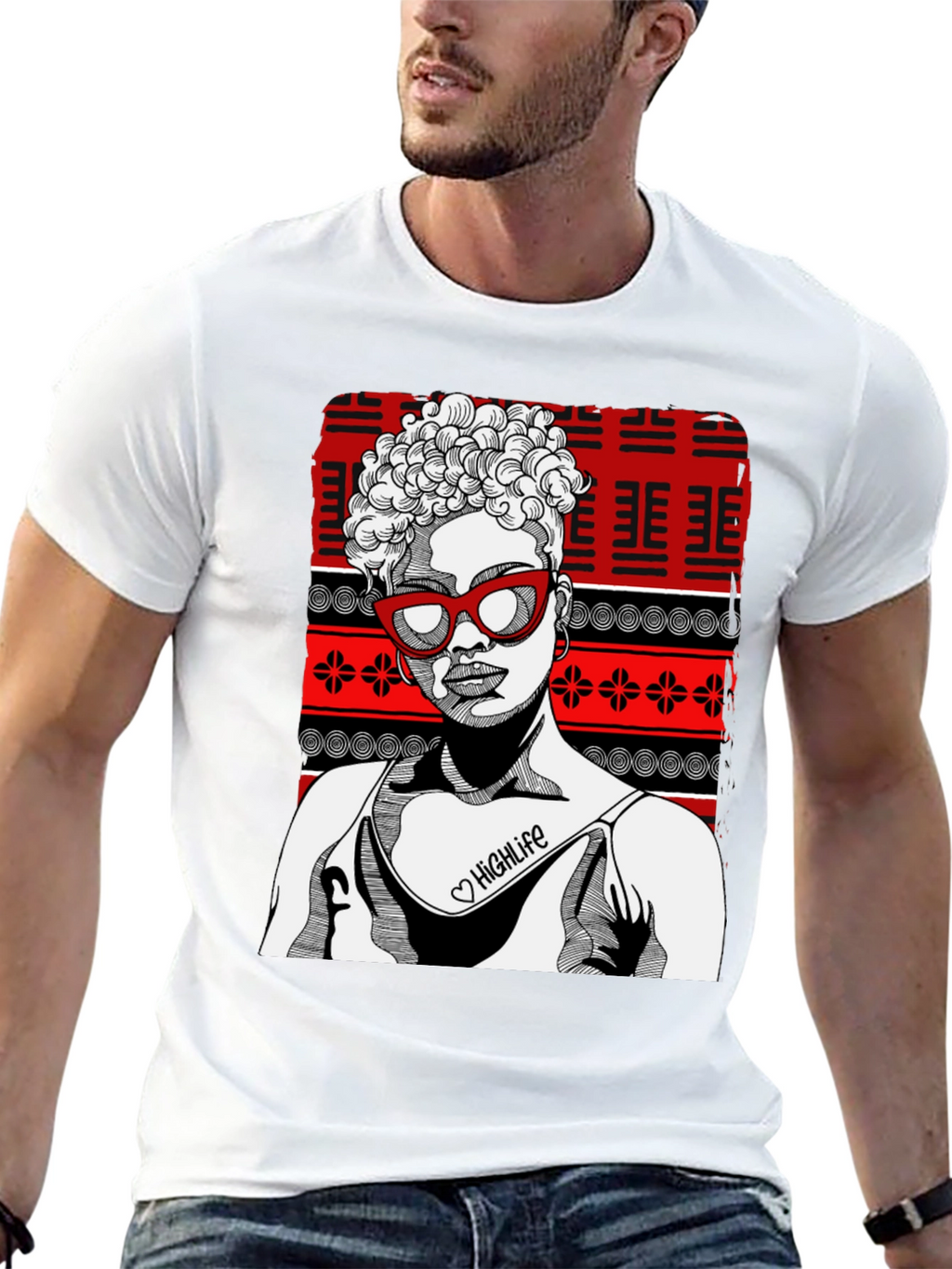 Statement Graphic Tee - Highlife Design