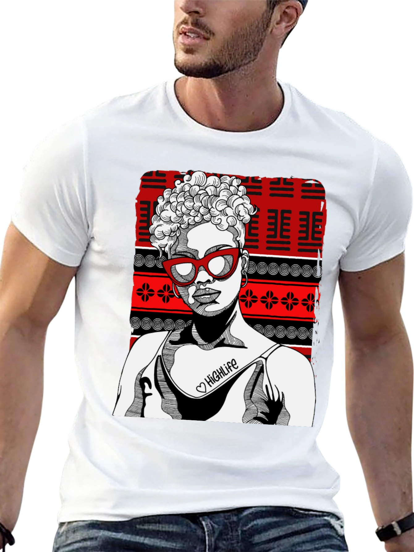 Statement Graphic Tee - Highlife Design