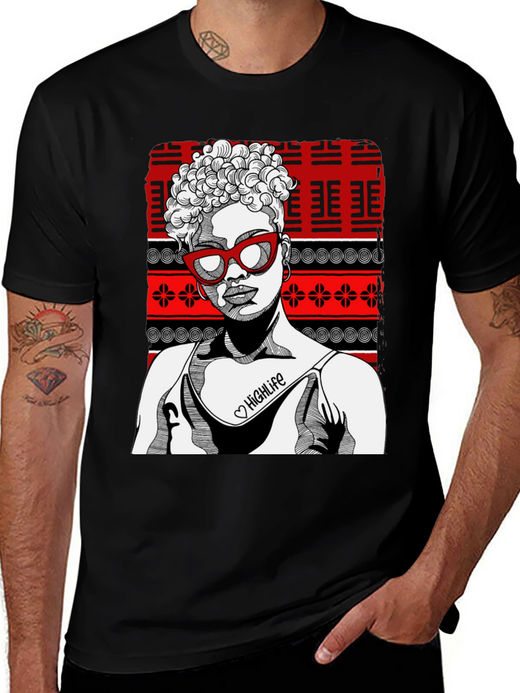 Statement Graphic Tee - Highlife Design