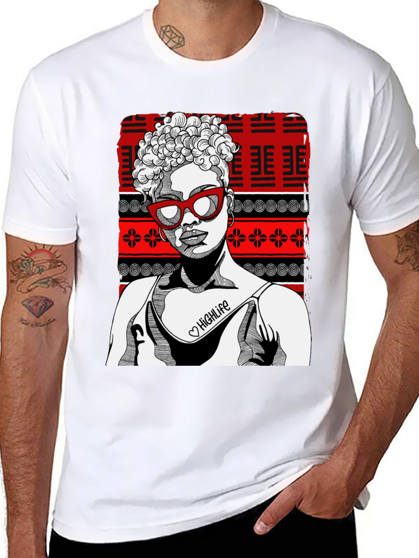 Statement Graphic Tee - Highlife Design