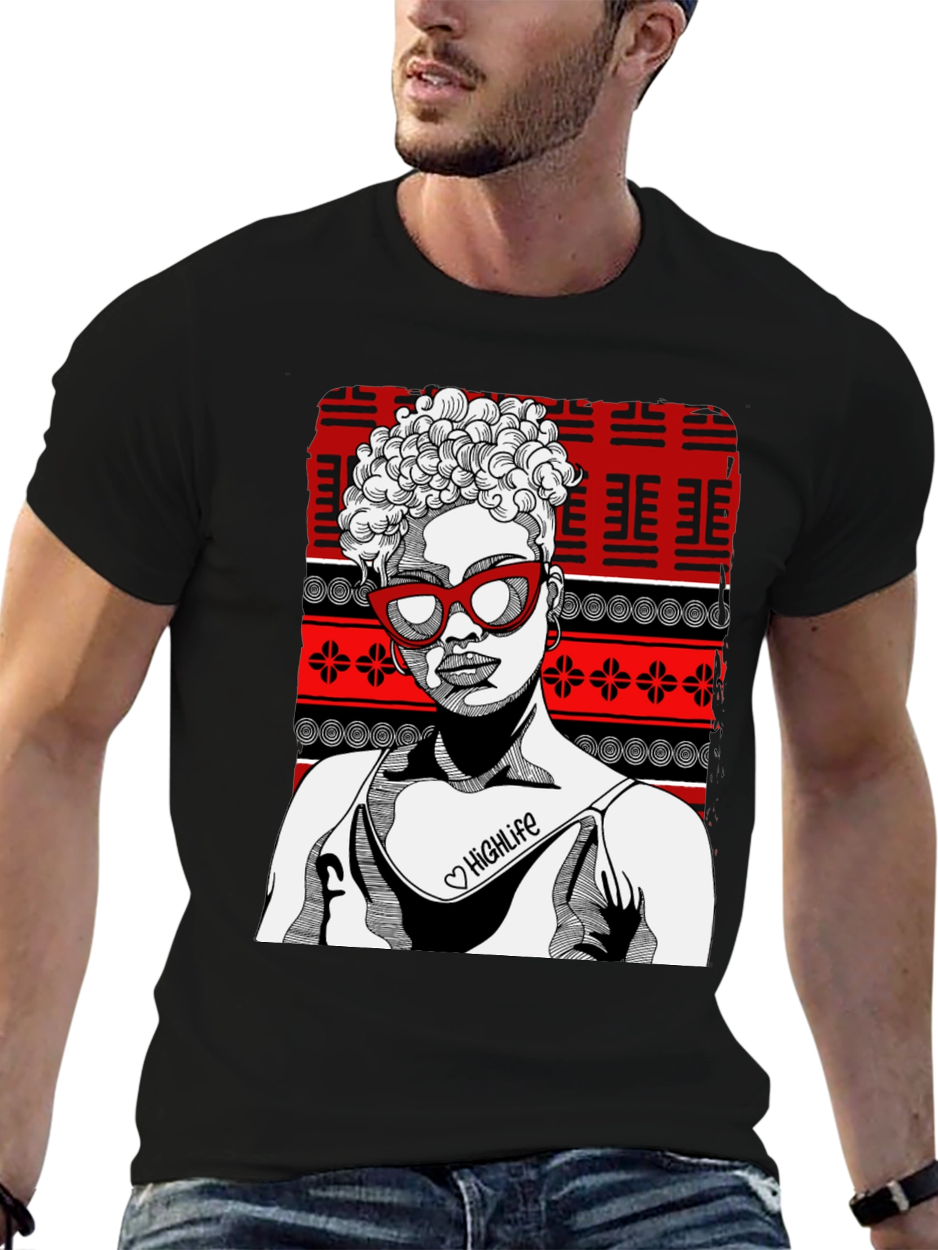 Statement Graphic Tee - Highlife Design
