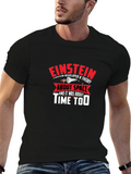 Einstein Space & Time T-Shirt - Black
