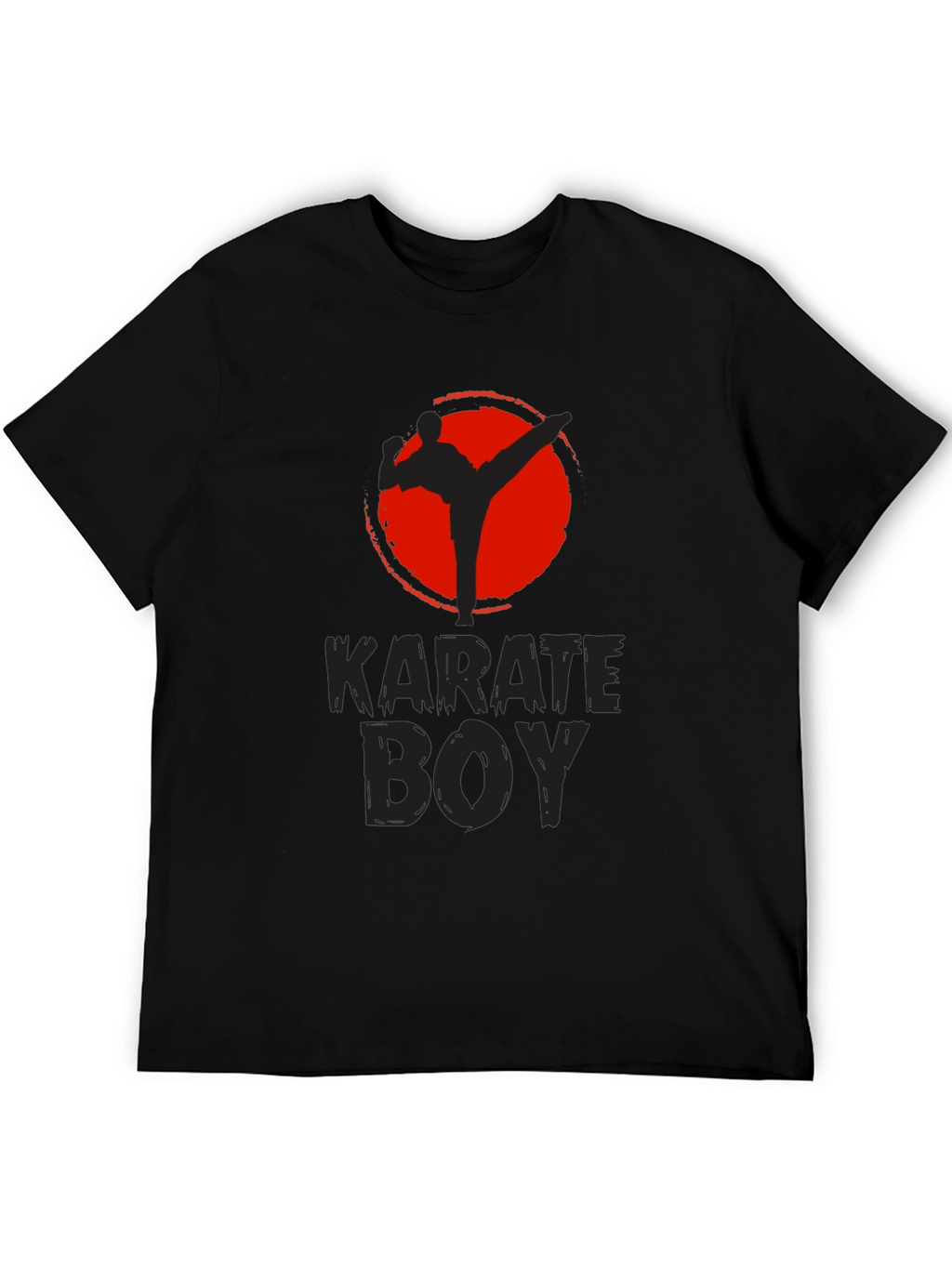 Karate Boy T-Shirt - Black Martial Arts Tee