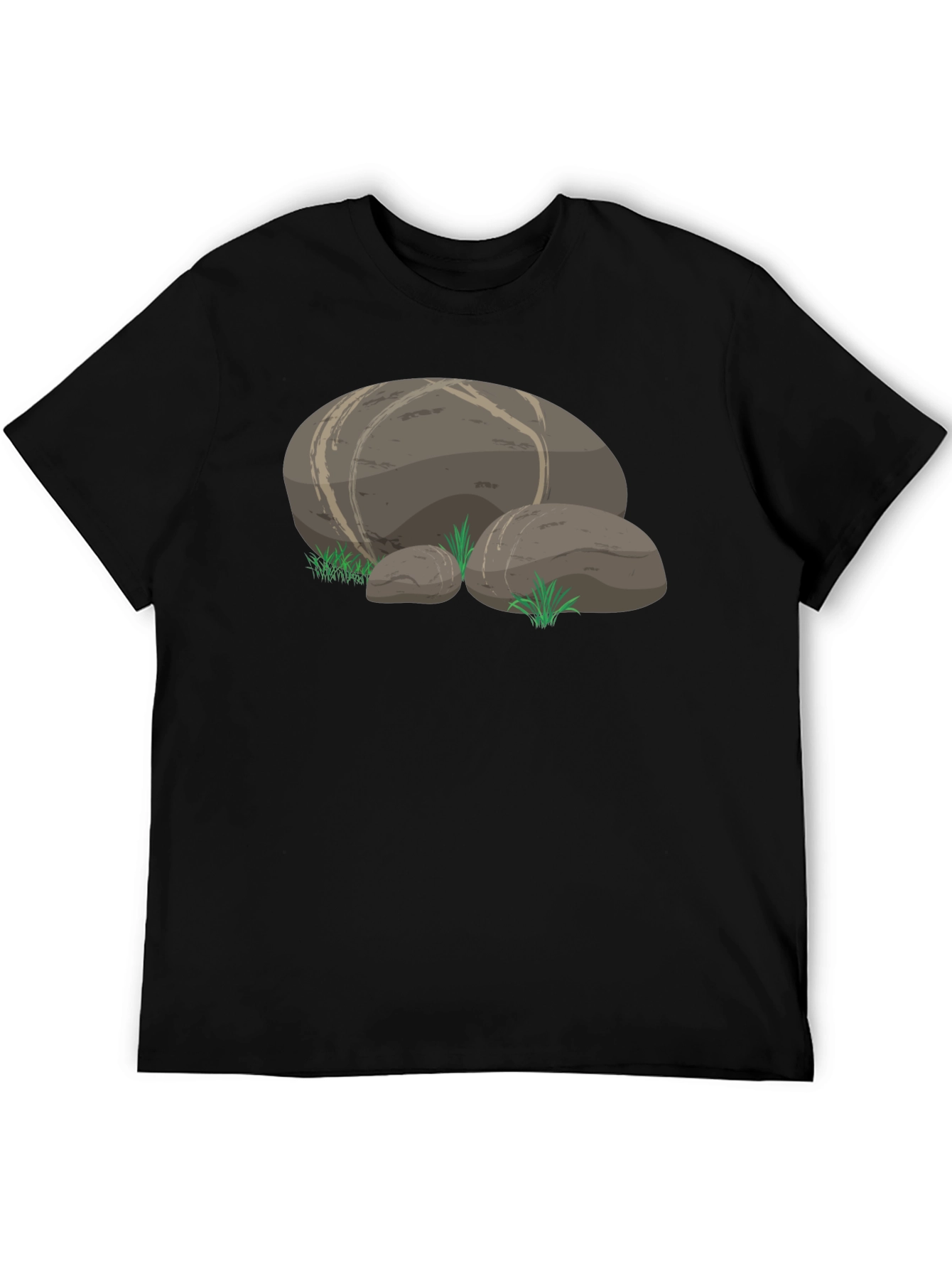 Rocky Graphic Tee - Black Unisex Cotton T-Shirt