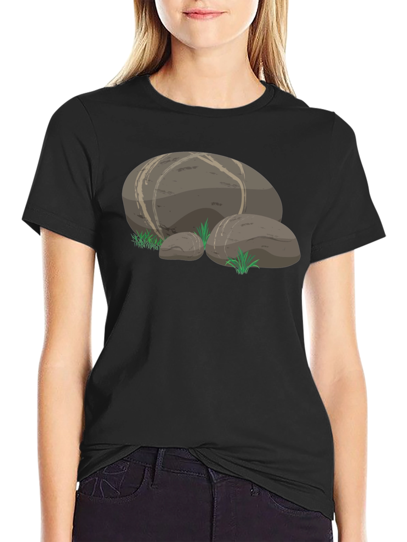 Rocky Graphic Tee - Black Unisex Cotton T-Shirt