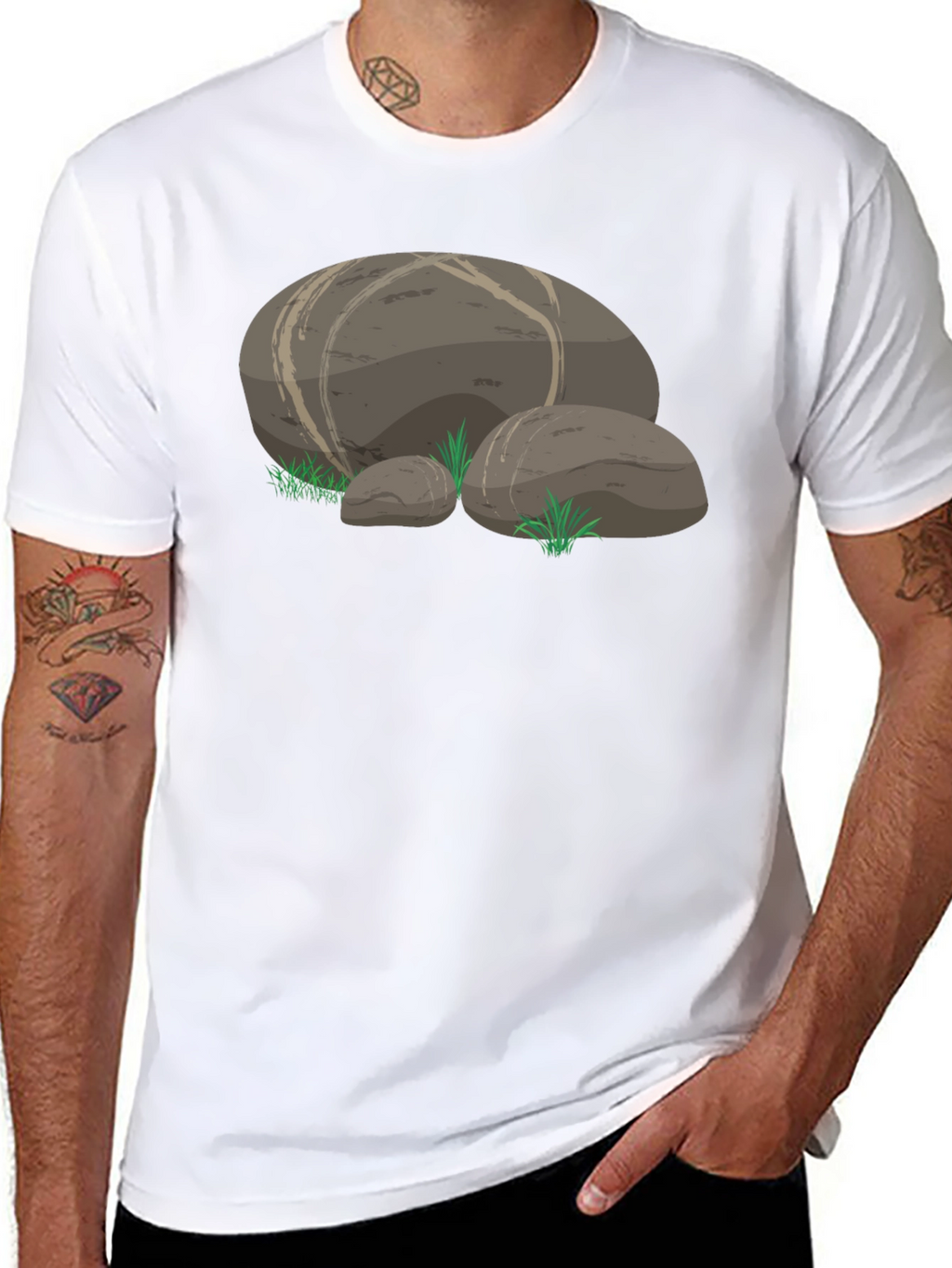 Rocky Graphic Tee - Black Unisex Cotton T-Shirt