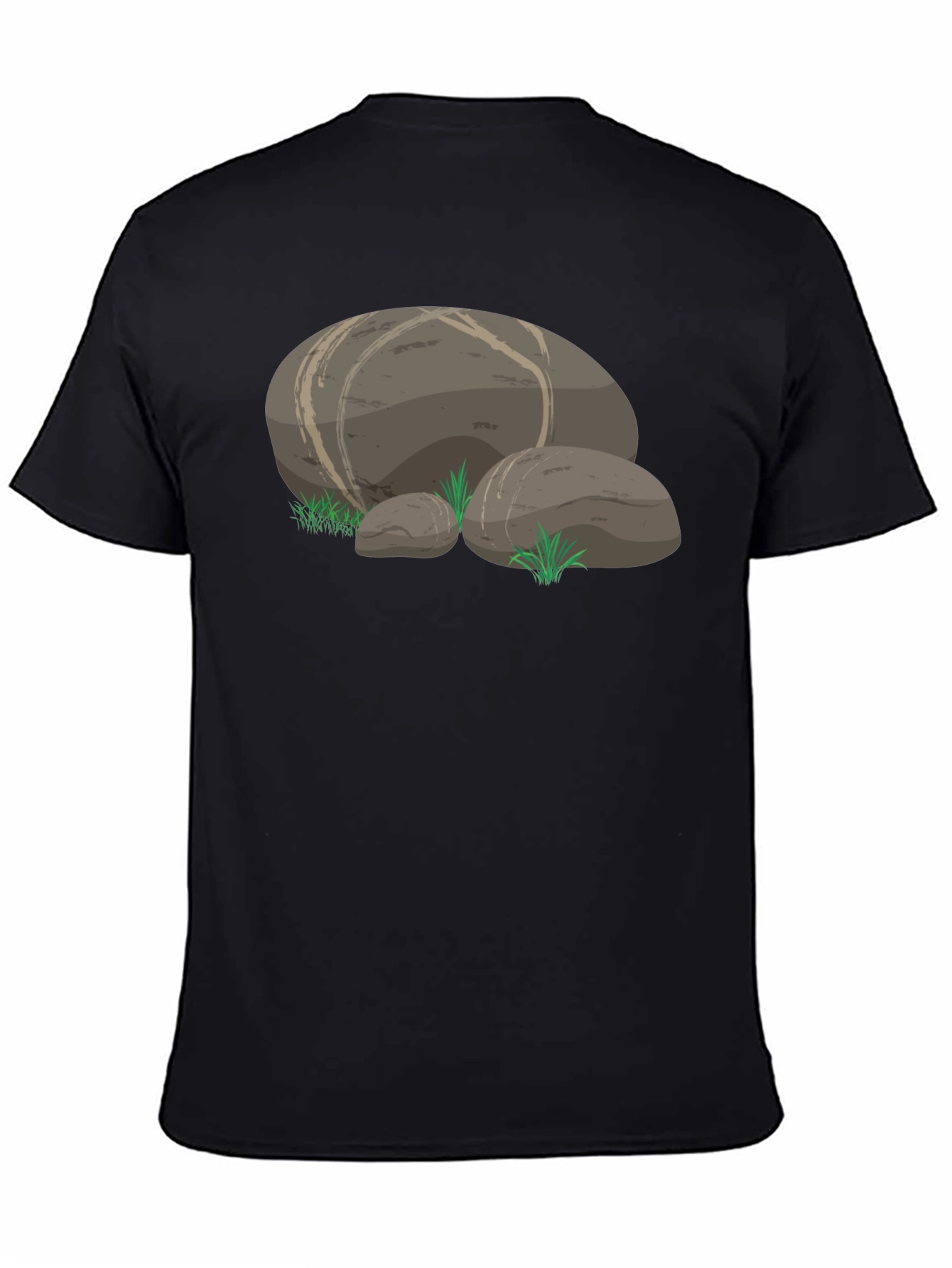 Rocky Graphic Tee - Black Unisex Cotton T-Shirt