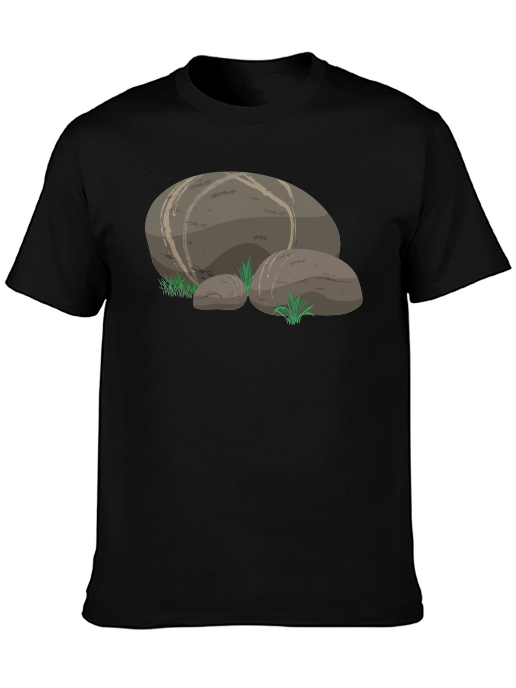 Rocky Graphic Tee - Black Unisex Cotton T-Shirt