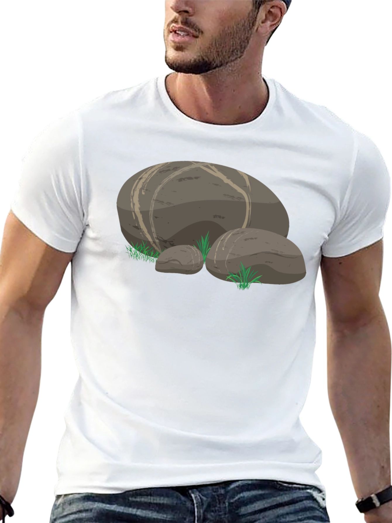 Rocky Graphic Tee - Black Unisex Cotton T-Shirt