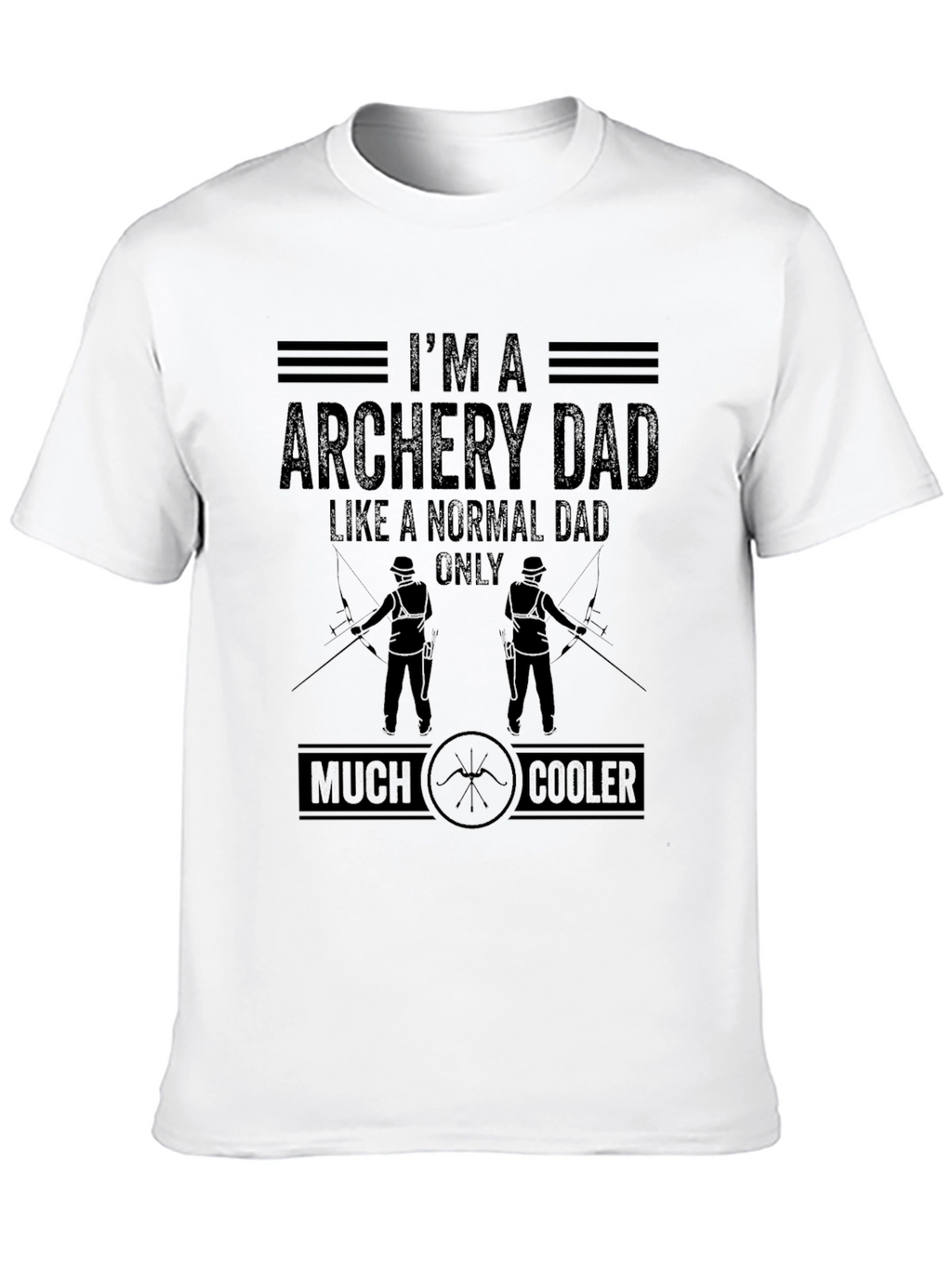 Archery Dad T-Shirt - Cool Fathers Day Gift