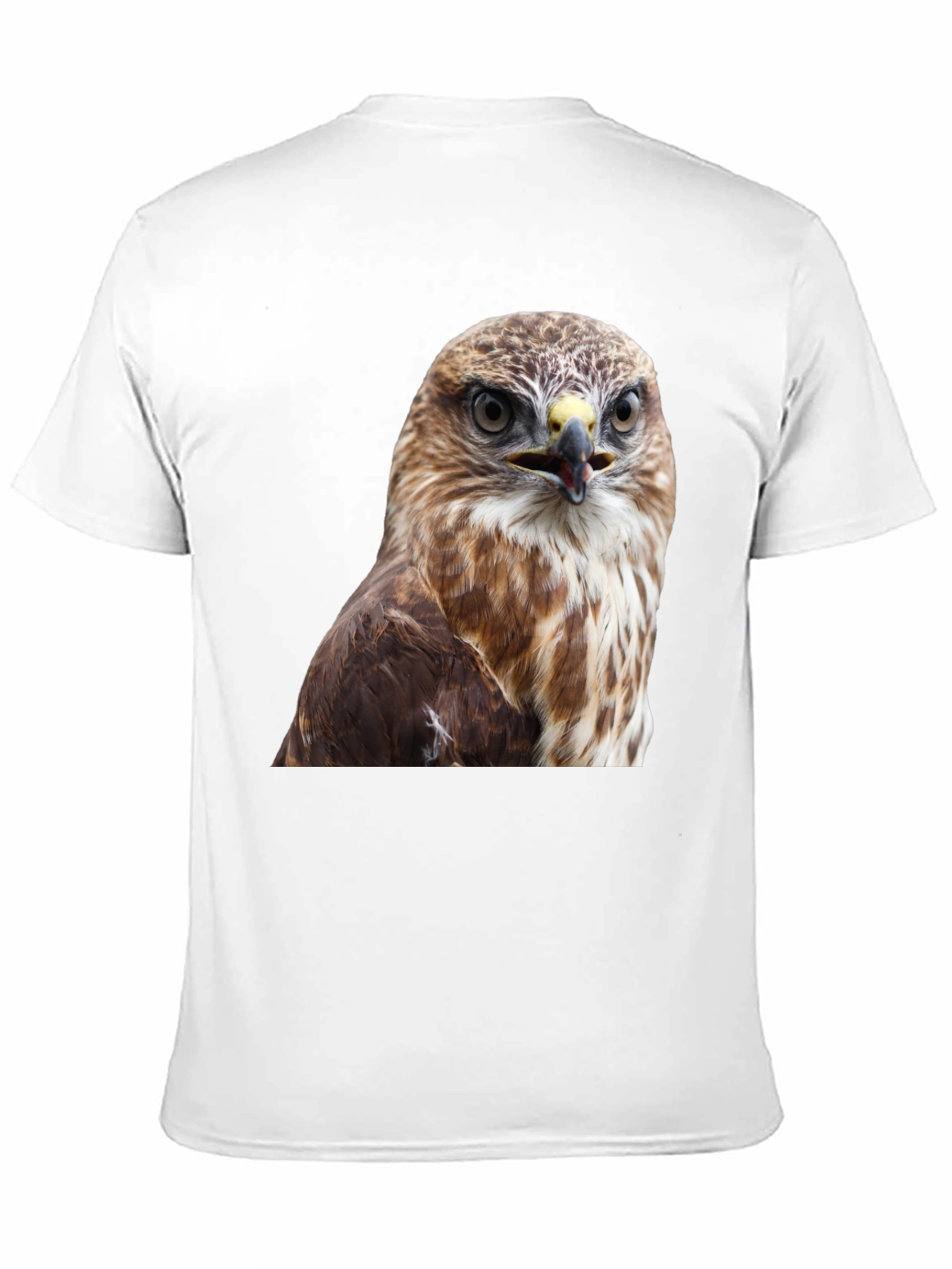 Cool Hawk Graphic T-Shirt - Mens Black Tee