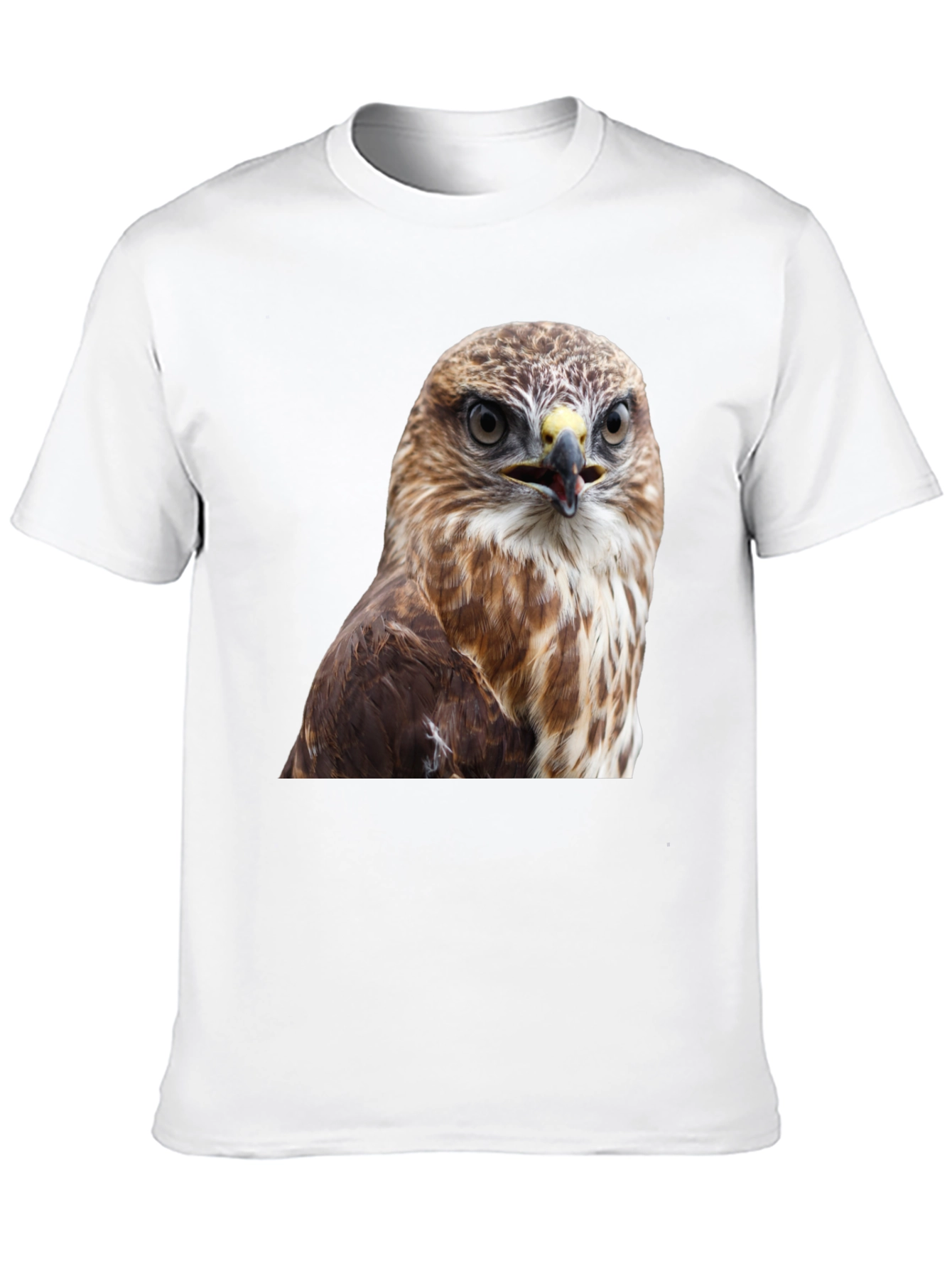 Cool Hawk Graphic T-Shirt - Mens Black Tee