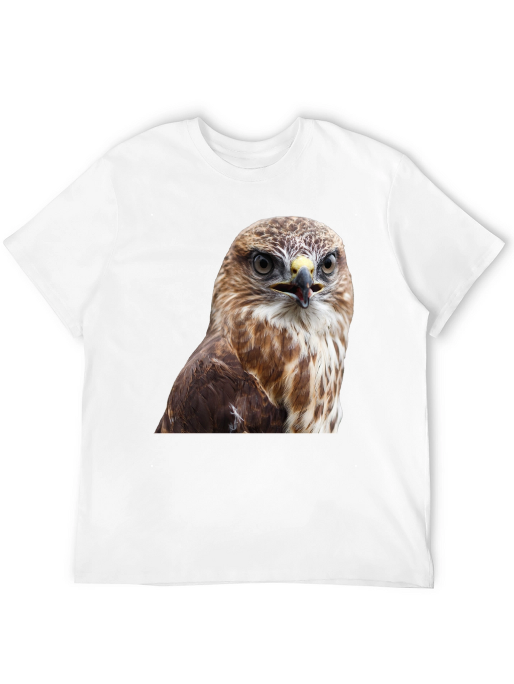 Cool Hawk Graphic T-Shirt - Mens Black Tee