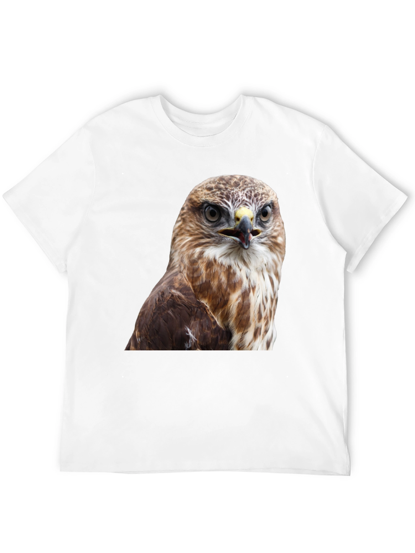 Cool Hawk Graphic T-Shirt - Mens Black Tee
