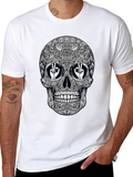 Skull Graphic Tee - Peace & Style