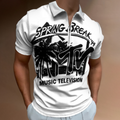 Spring Break '94 Retro Beach Party Graphic Tee | Vintage 90s Music Television Inspired Shirt | Summer Vacation Streetwear(z912)