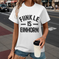 Finkle Is Einhorn Vintage Quote T-Shirt | Retro Movie Reference Graphic Tee for Comedy Fans(z901)