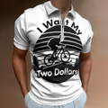 I Want My Two Dollars Vintage Cycling T-Shirt | Retro Mountain Bike Graphic Tee | Funny Biker Gift Shirt(z914)
