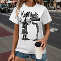 Kornholio Nu Metal Parody Graphic T-Shirt | Funny Rock Music Inspired Cartoon Tee(z907)