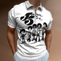 Jackson Five Retro Cartoon Tribute T-Shirt – Vintage Music Group Graphic Tee for Classic Pop Fans(z920)