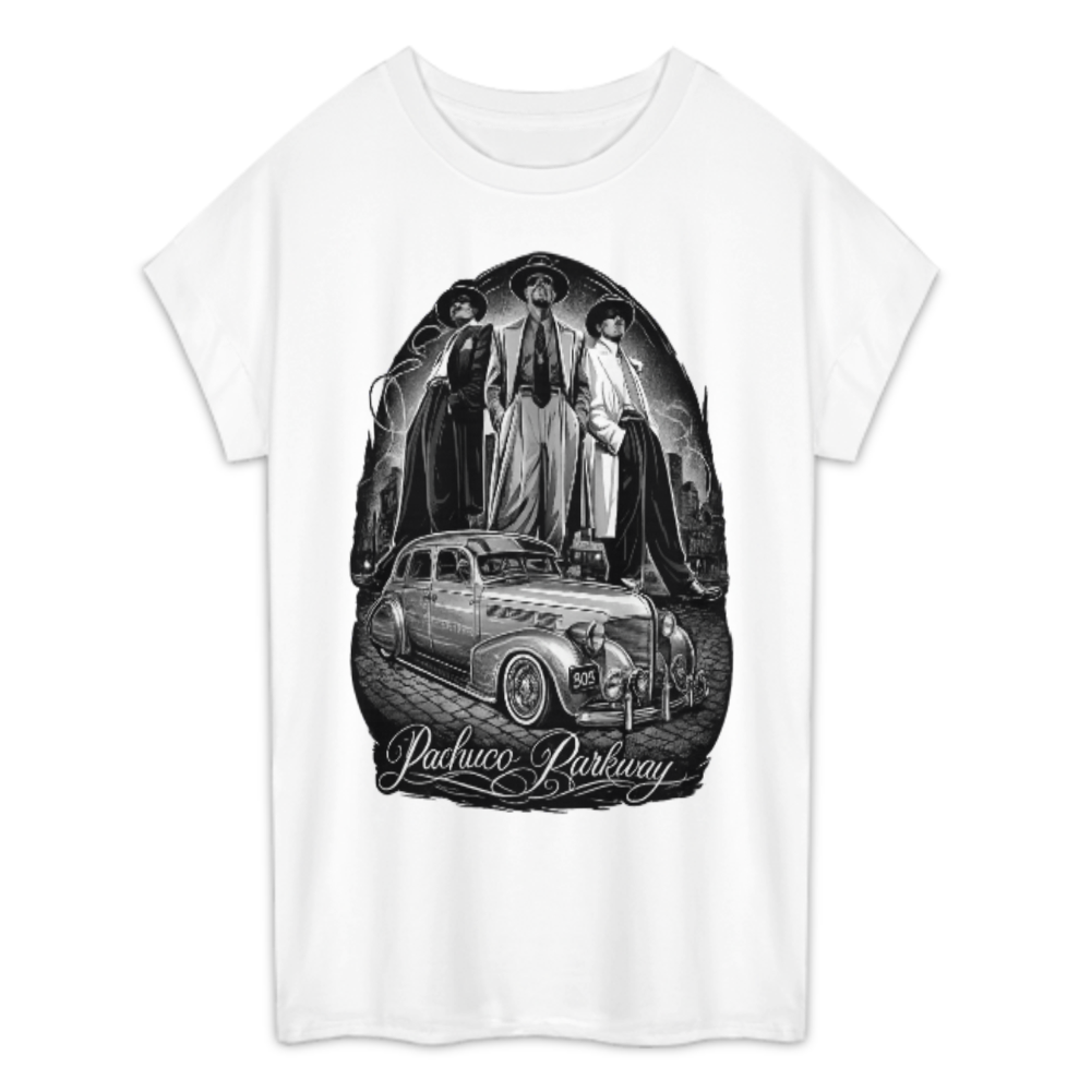 Pachuco Parkway Vintage Lowrider Graphic Tee | Retro Chicano Streetwear Shirt(z890)
