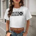 Public Enemy Inspired Hip Hop Graphic Tee – Classic Streetwear Retro Rap Shirt(z895)