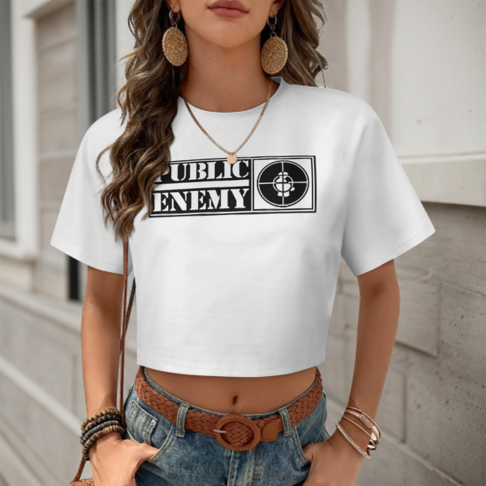 Public Enemy Inspired Hip Hop Graphic Tee – Classic Streetwear Retro Rap Shirt(z895)