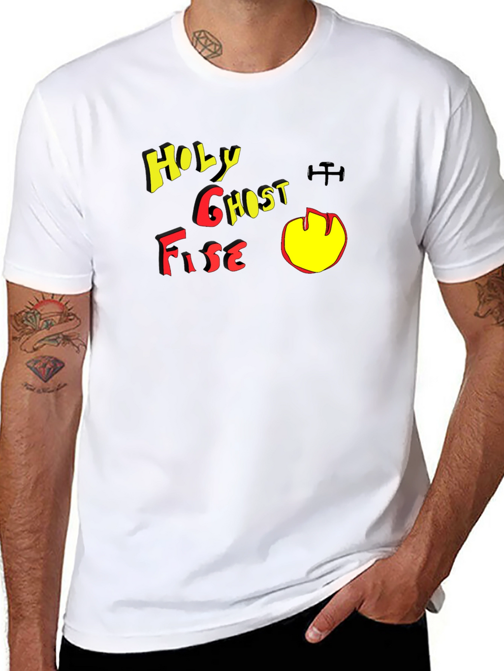 Holy Ghost Fire Black T-Shirt