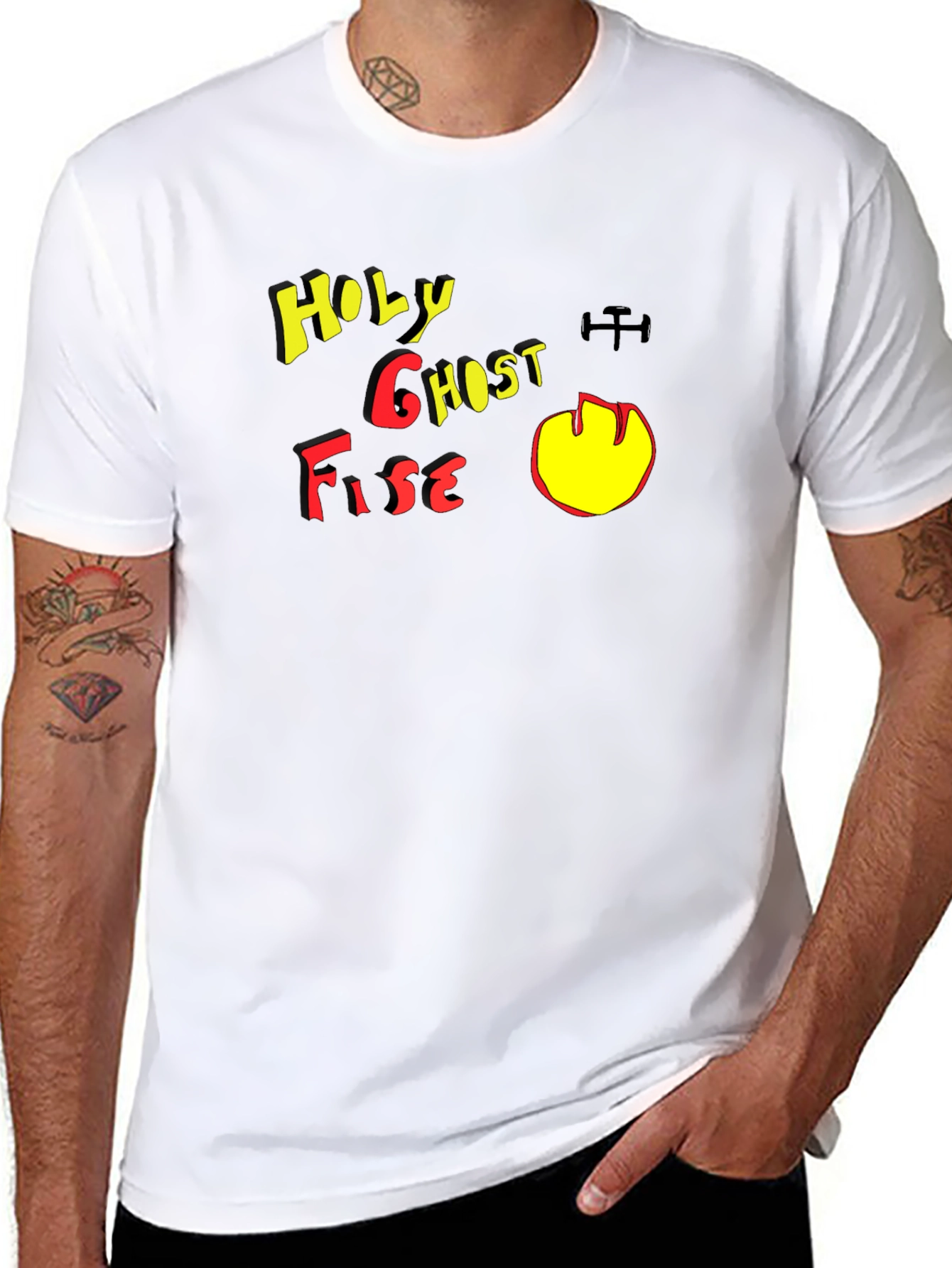 Holy Ghost Fire Black T-Shirt