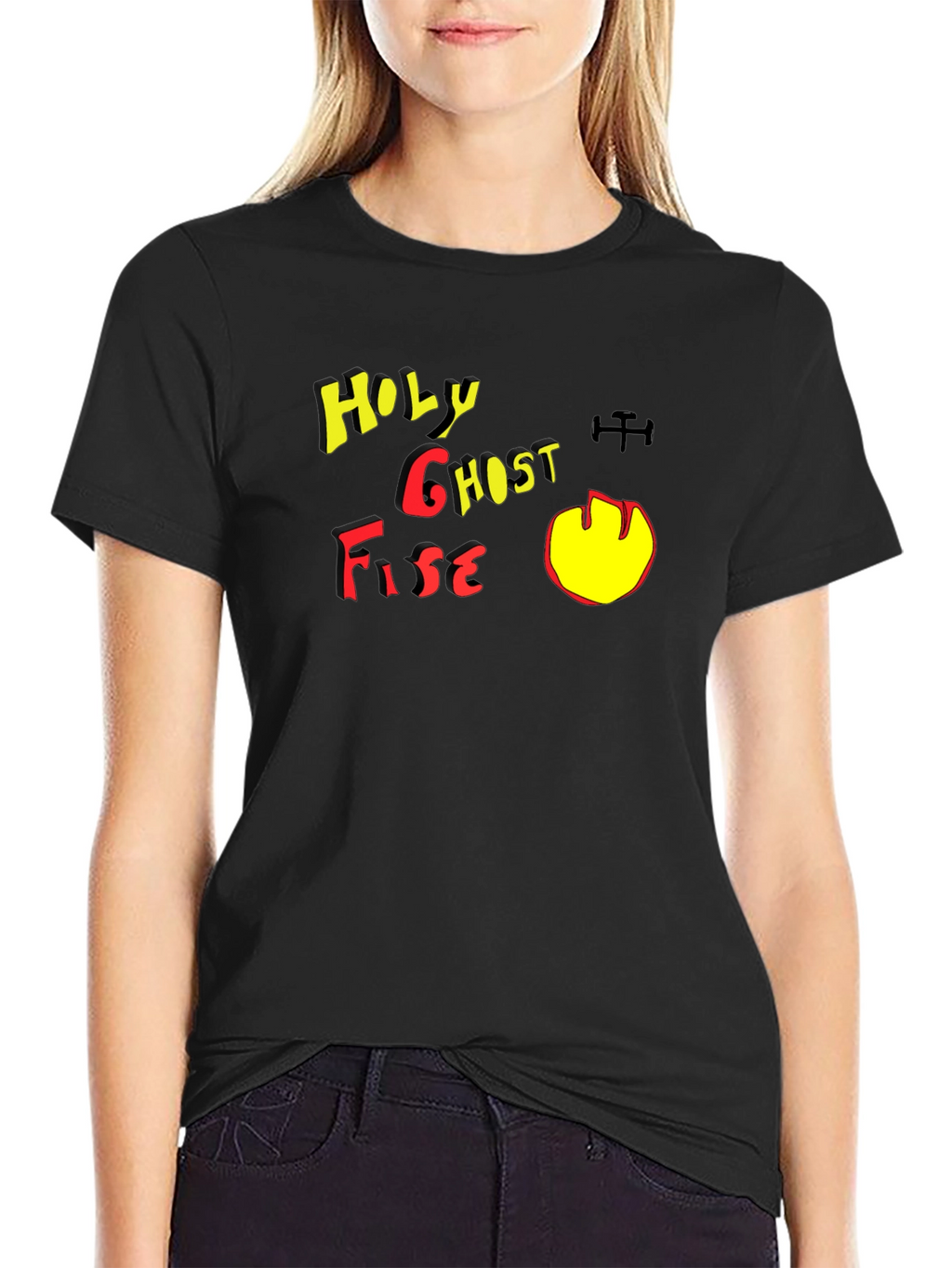 Holy Ghost Fire Black T-Shirt