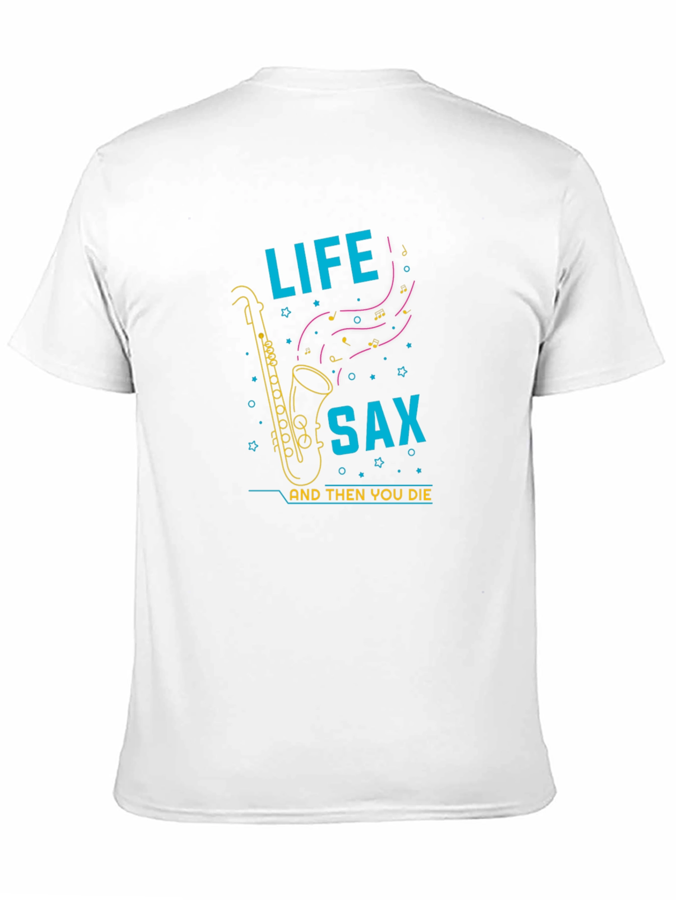 Life Sax T-Shirt: Unique Musical Graphic Tee