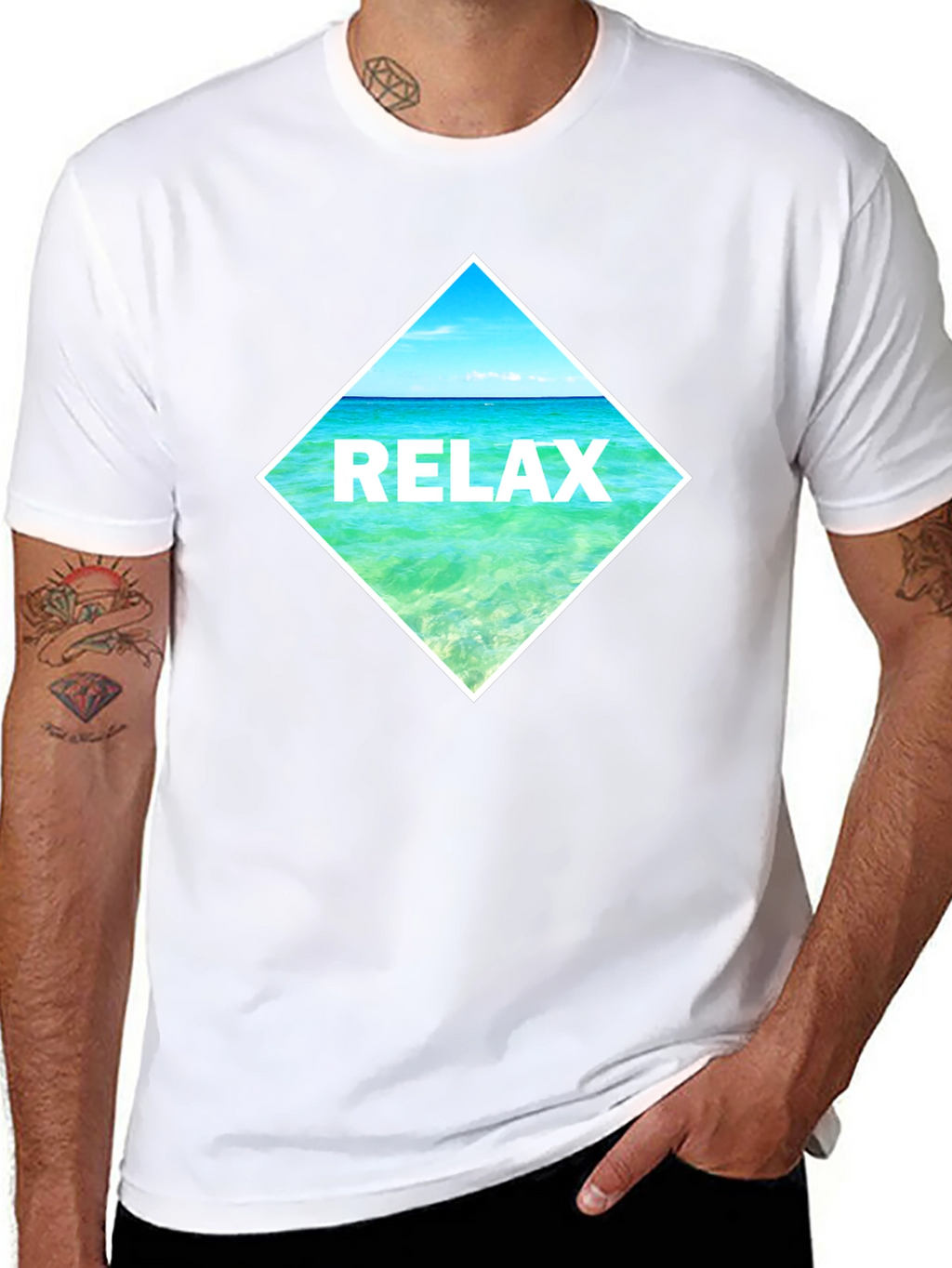Relax Graphic Tee - Beach Vibes