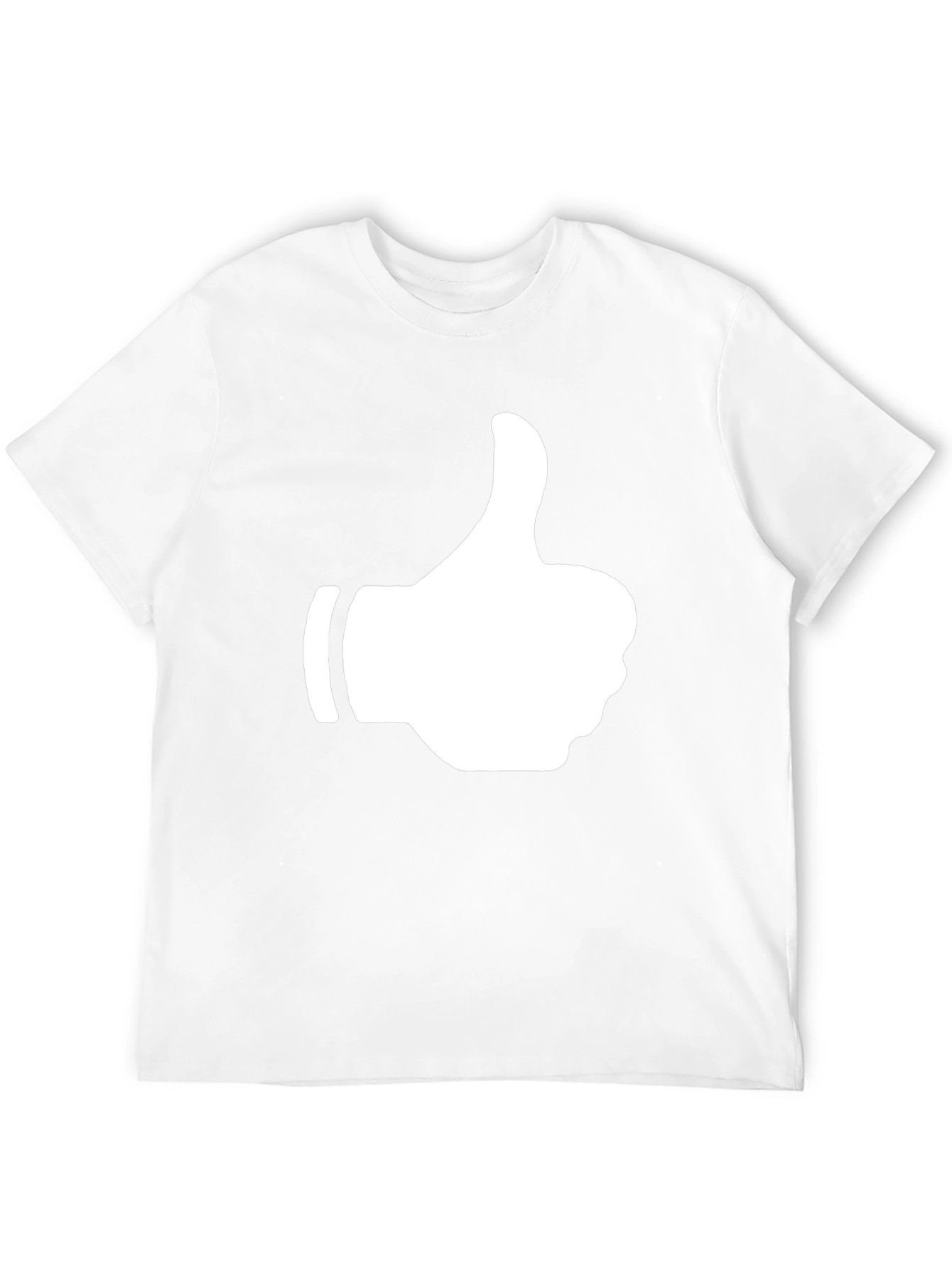 Thumbs Up Graphic Tee - Casual Comfort