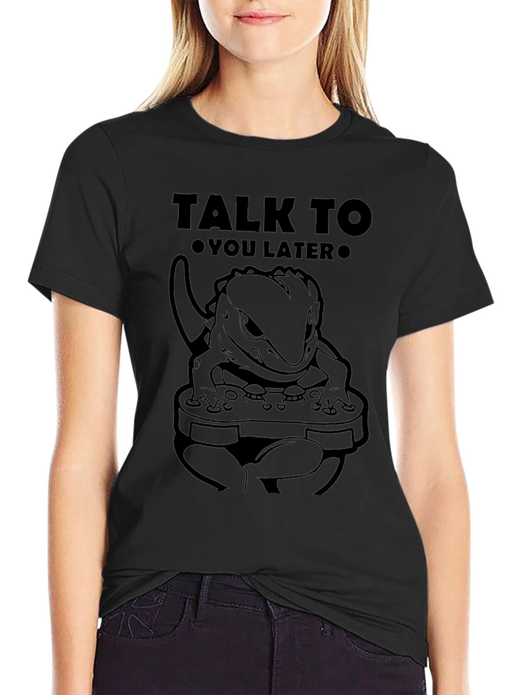 Talk to You Later Lizard Gaming T-Shirt
