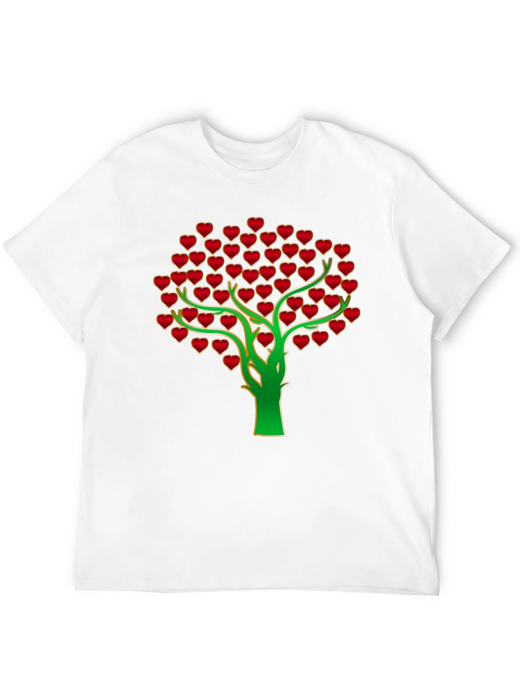 Heart Tree Graphic Tee - Stylish & Unique!