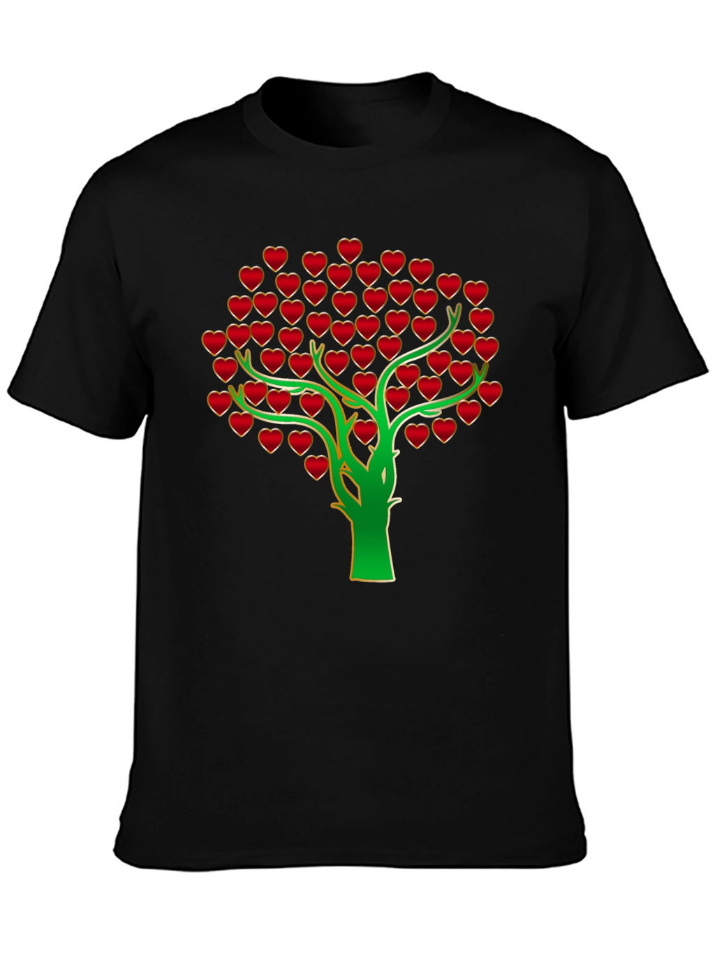 Heart Tree Graphic Tee - Stylish & Unique!
