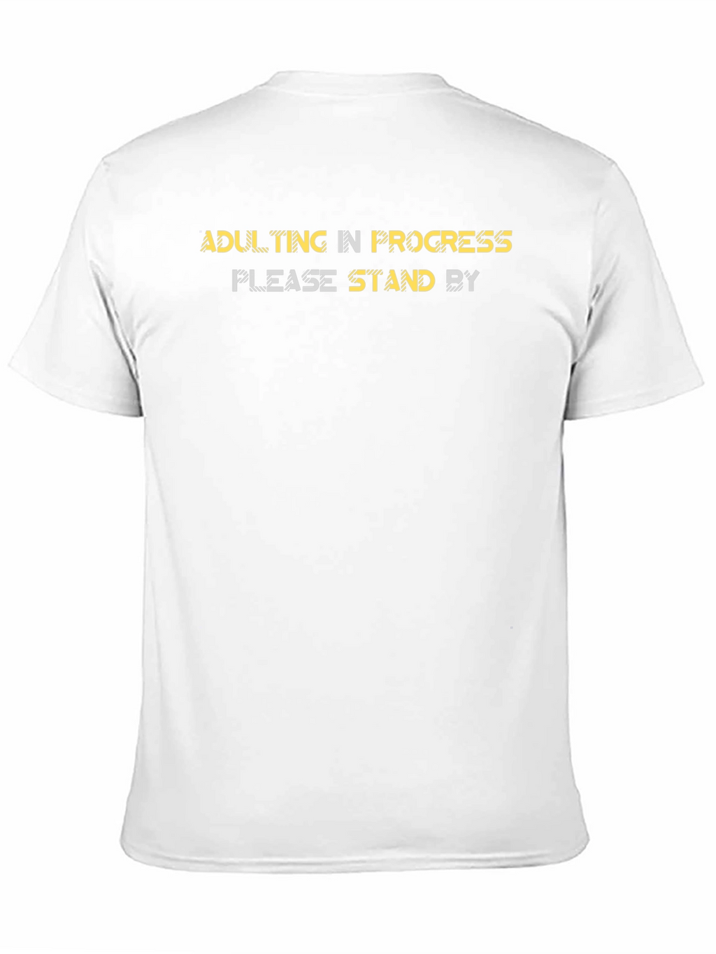 Adulting In Progress Black Graphic Tee