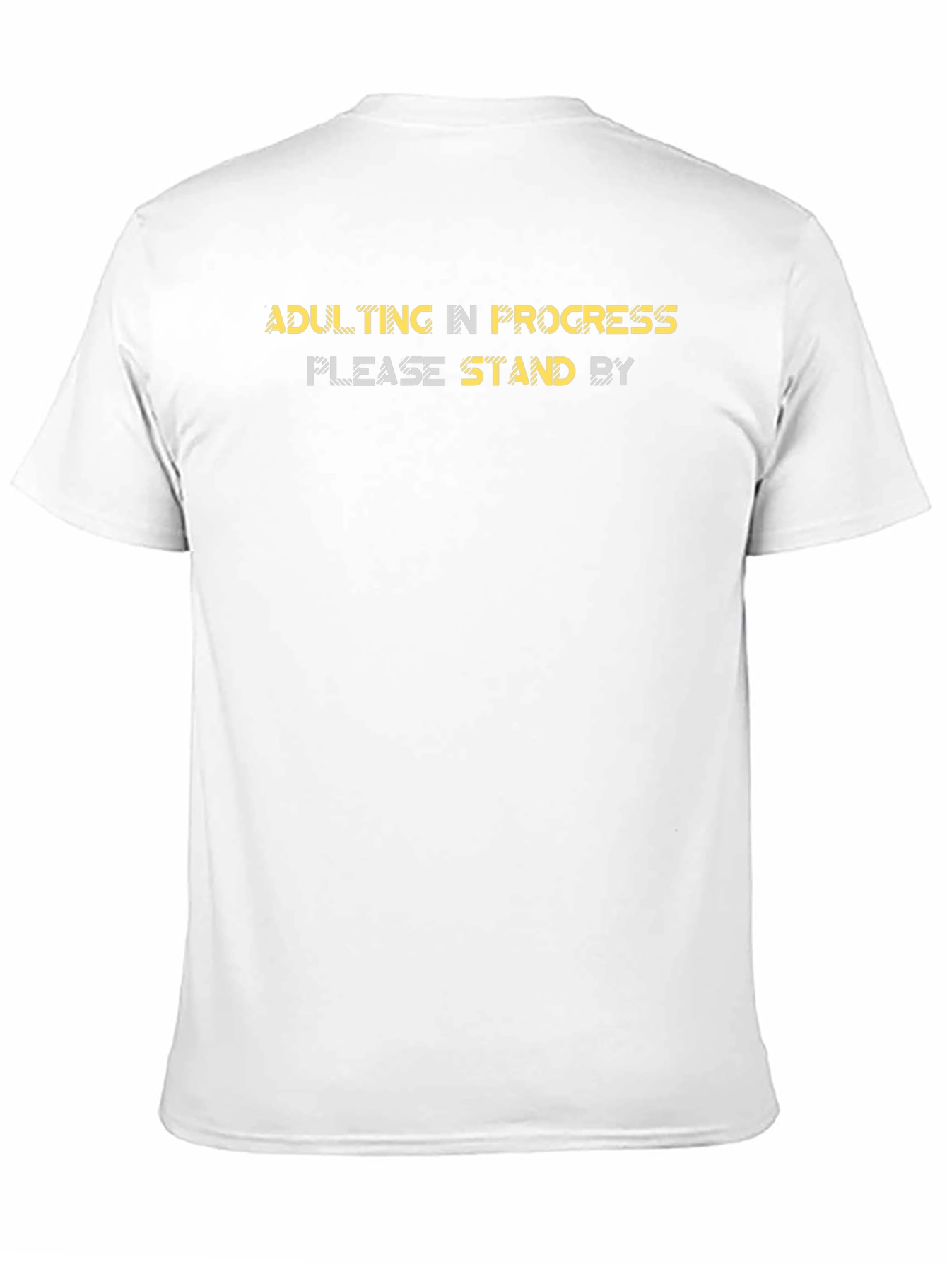Adulting In Progress Black Graphic Tee