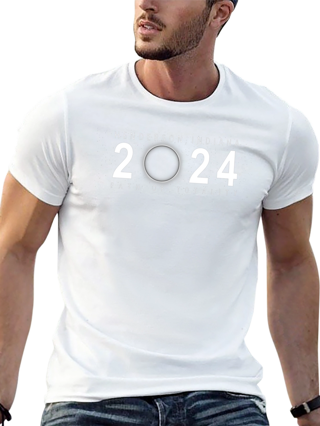 Henderson Indiana 2024 Eclipse T-Shirt