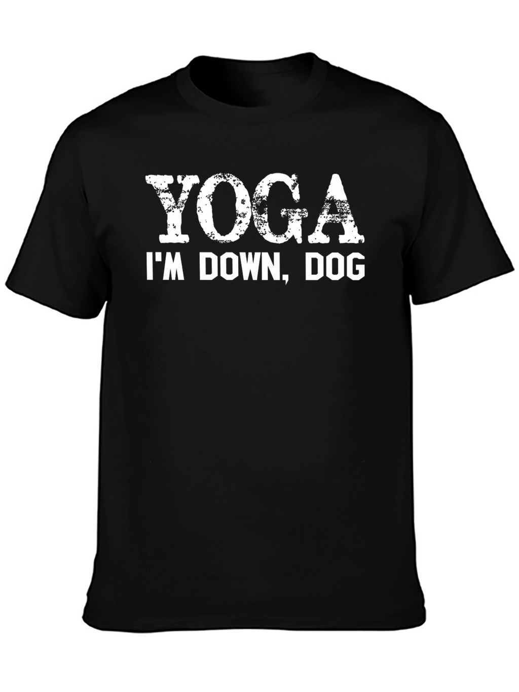 Yoga I’m Down Dog T-Shirt – Funny Yoga Graphic Tee